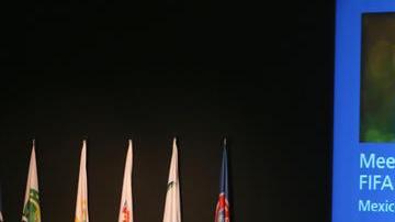 Una postal del Congreso de la FIFA en la Ciudad de México.