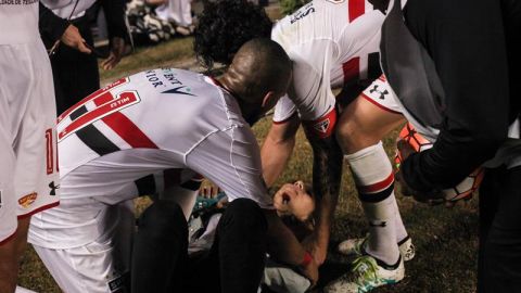 Caen aficionados en Copa Libertadores