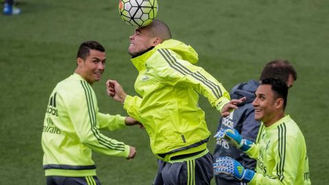 Entrenamiento Real Madrid