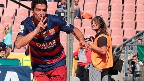 Suárez ha demostrado con Barcelona que es un verdadero depredador. Todos los lentes se enfocan en él.