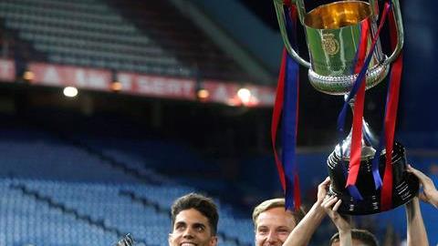 Barcelona, "Rey de Copas" en España.