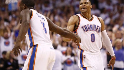 El Thunder de Oklahoma está exhibiendo lo peor del equipo sensación de la NBA, los Warriors.