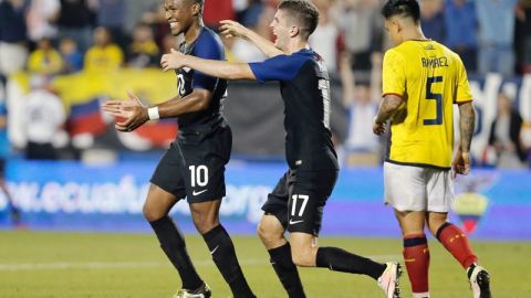 El jugador de origen Liberiano Darlington Nagbe le dio el triunfo al Team USA.