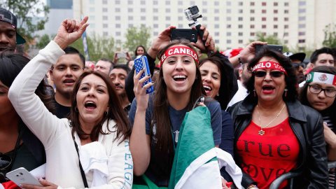 Aficionados al Canelo