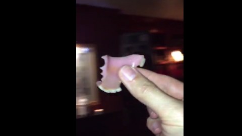 El incidente se reportó justo a mitad de la presentación.