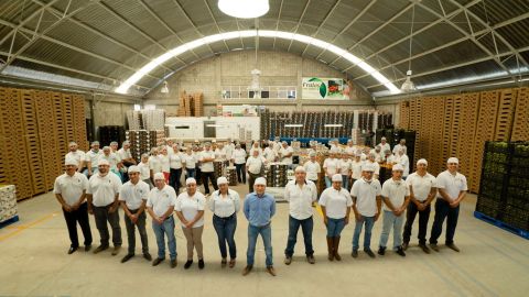 El equipo de Frutos con Sabor a México.