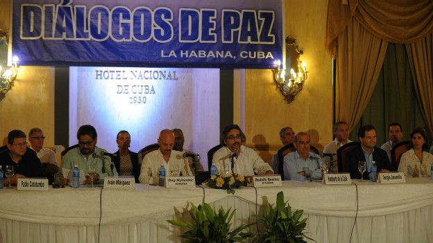 El compromiso entre las FARC y Colombia se firmó este domingo en La Habana.
