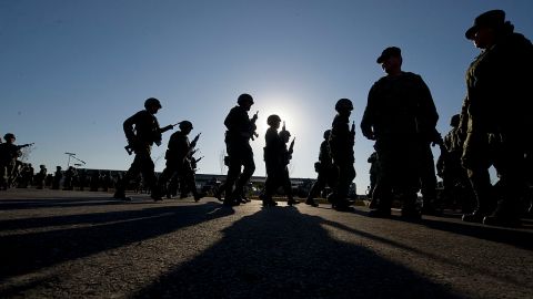 Soldiers of the Mexican Army, before the