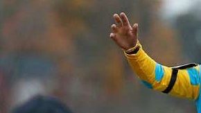 El jockey mexicano Víctor Espinoza.