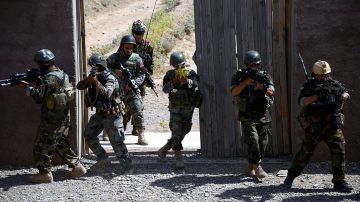 Estados Unidos ha invertido más de US$60 mil millones en la formación y entrenamiento de fuerzas de seguridad afganas en los últimos 14 años.