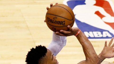 Russell Westbrook, movedor del Thunder, ha borrado a Stephen Curry en la serie y es posiblemente el mejor jugador de la NBA en estos playoffs.
