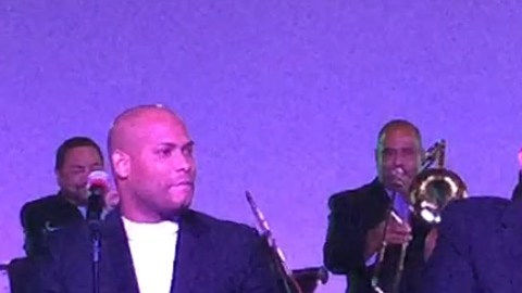 El Gran Combo de Puerto Rico durante su presentación en el LA Salsa Fest 2016