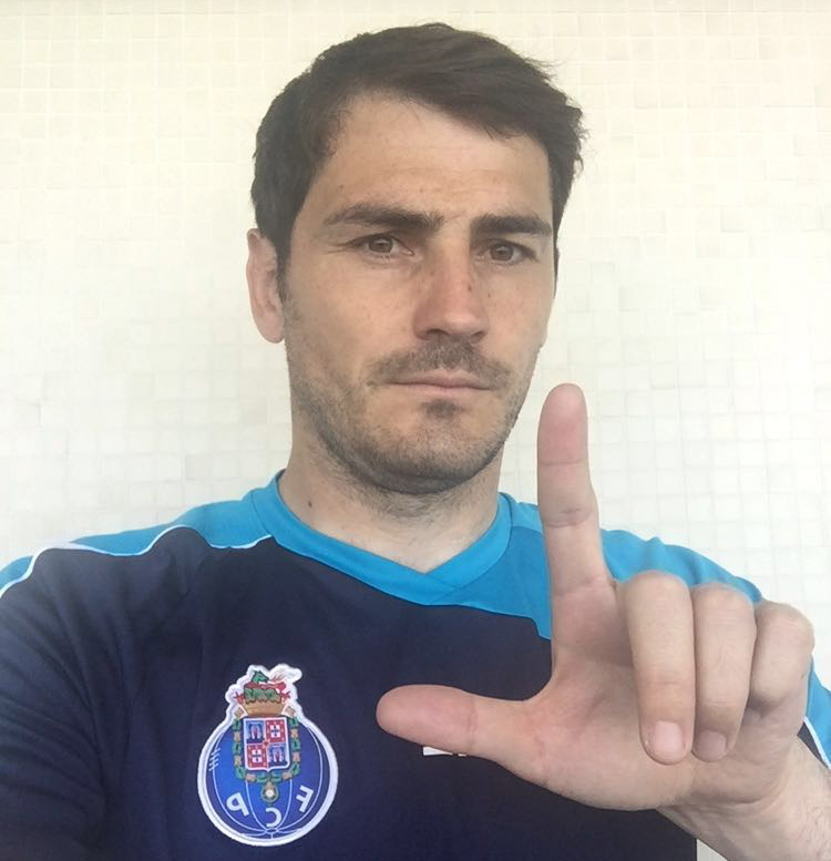 Iker Casillas, arquero de la selección española.