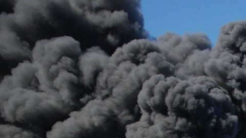 Incendio reciente en Sun Valley