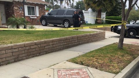 La Policía investiga el crimen. /ABC 7