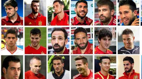 Convocados Espana