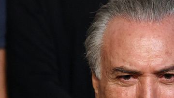 Michel Temer, el nuevo presidente interino de Brasil.