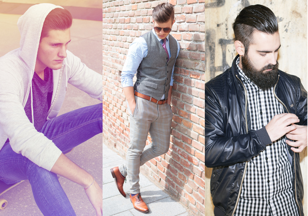 Tres estilos de moda para hombres - Opinión