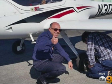Edmond Haronian y su instructor desaparecieron el sábado.