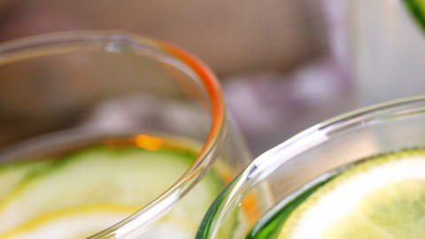 agua limon