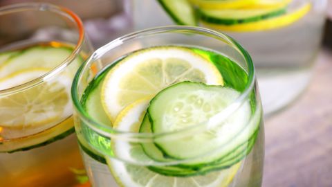 agua limon