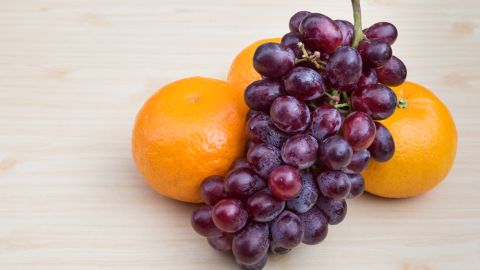 uvas naranjas