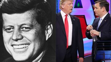 Trump vinculó al padre de Cruz con asesino de JFK. Getty Images.