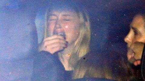 Photo © 2016 X17/The Grosby Group

PREMIUM EXCLUSIVE

Los Angeles, May 27, 2016.

Amber Heard was crying as she left a courthouse in downtown Los Angeles following a morning hearing for a restraining order petition against estranged husband Johnny Depp. The actress accuses Depp of physical violence and has a visible bruise around her right eye which, her lawyer claims, is evidence of physical violence by the Pirates of the Caribbean actor.  Heard filed for divorce on Wednesday and is seeking spousal support.