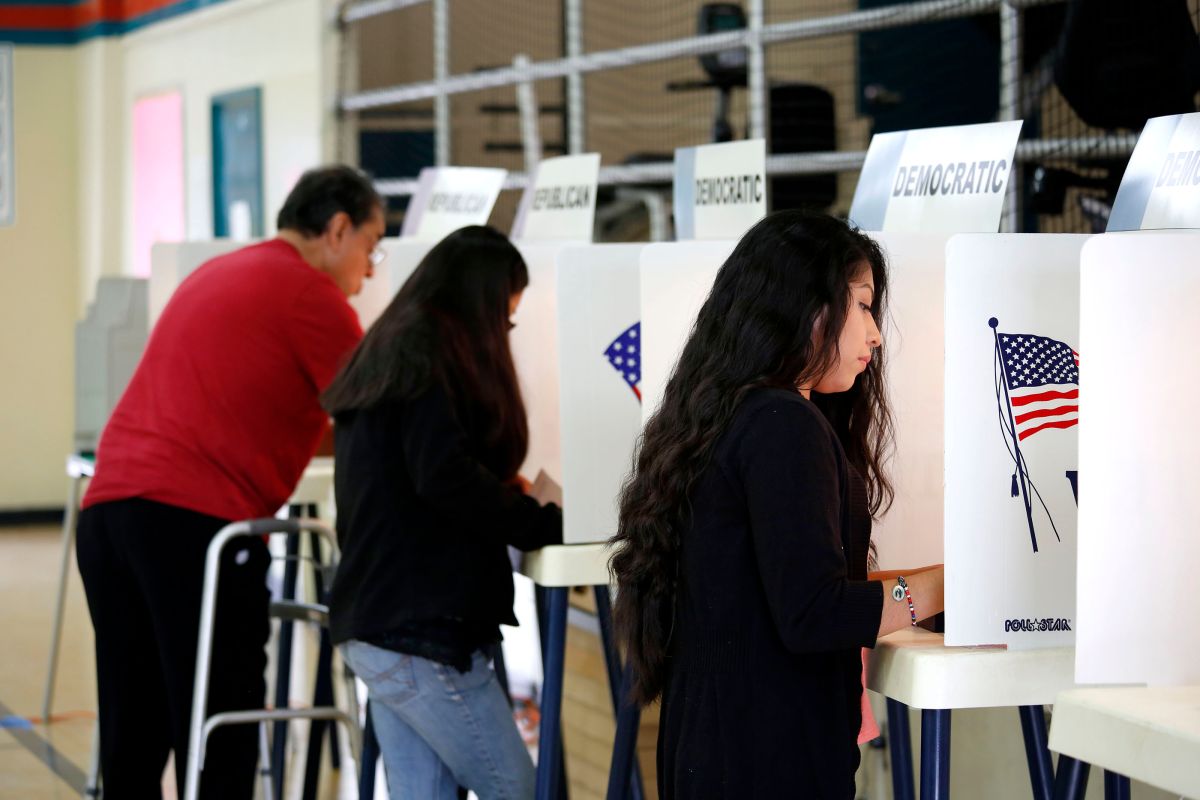 Muchos latinos dijeron que estaban motivados para votar debido a los mensajes racistas de Donald Trump. 