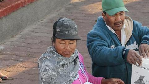Jornada electoral en México.