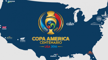 La Copa América Centenario se juega del 3 al 26 de junio.