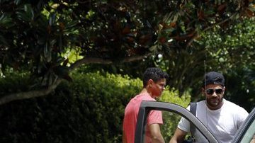 Hulk y todos los jugadores de la 'Verdeamarelha' disfrutaron de un día libre en Orlando.
