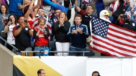 El Team USA no quería irse del Soldier Field sin la victoria ante los 'ticos'.