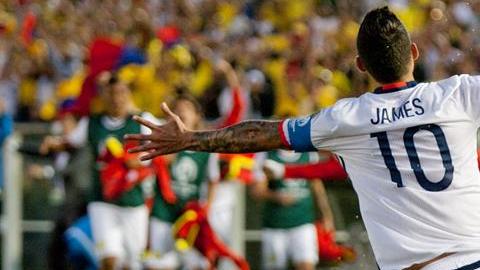 James Rodríguez fue el hombre del partido.