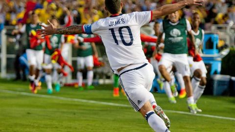 James Rodríguez fue el hombre del partido.