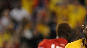 Gabriel, jugador del Santos, contribuyó a la goleada sobre Haití en la Copa América.