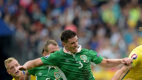 Zlatan Ibrahimovic estuvo combativo pero su efectividad contra Irlanda no fue decisiva.