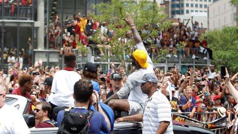 Festejos en Cleveland