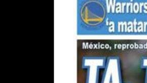 Creatividad en las portadas domingueras tras la eliminación de México en Copa América.