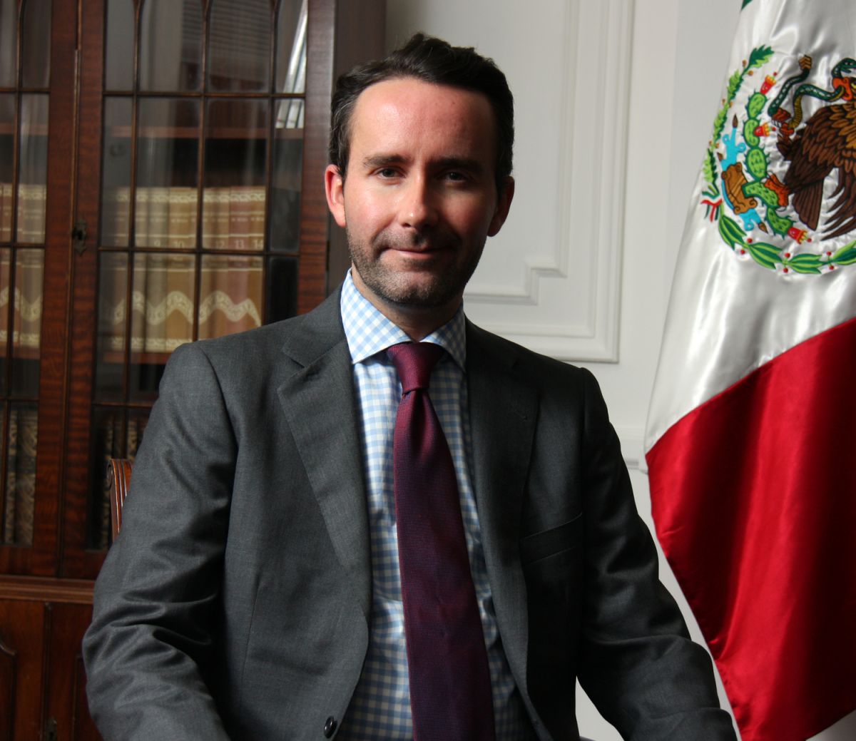 Diego Gómez Pickering, cónsul de México en Nueva York.