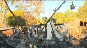 Al menos 10 caballos murieron en el siniestro que cobró vida en un establo de Montebello.