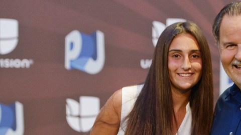 Raúl de Molina y su hija