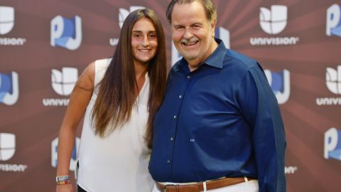 Raúl de Molina y su hija