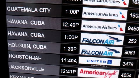 Seis aerolíneas estadounidenses reciben permiso para operar vuelos regulares a Cuba.