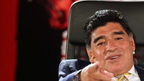 Diego Armando Maradona recuerda a 30 años del último campeonato mundial de Argentina.