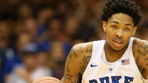 Brandon Ingram, de la Universidad de Duke, será escogido por los Lakers en el Draft de la NBA 2016.