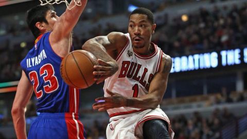 Derrick Rose, alguna ganador del premio de 'MVP' de la NBA, se convierte en el nuevo movedor de balón de los Knicks.