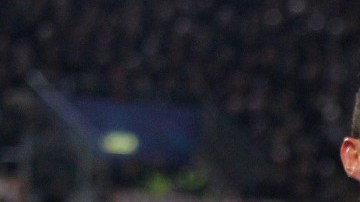 Cristiano Ronaldo en pleno festejo del primer gol contra la Roma en la pasada Champions League.