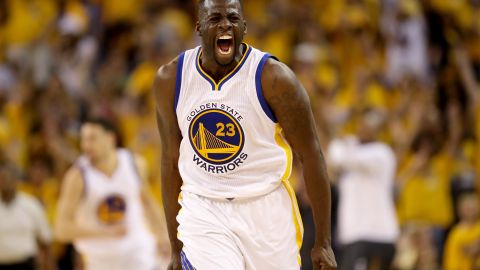 Draymond Green es el líder emocional de los Warriors, pero el domingo en el juego también fue el líder anotador y principal artífice del aplastante triunfo sobre Cleveland.