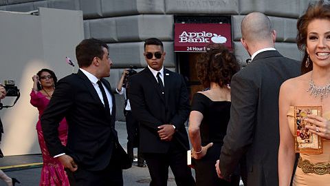 Los latinos pusieron su toque a la gala.